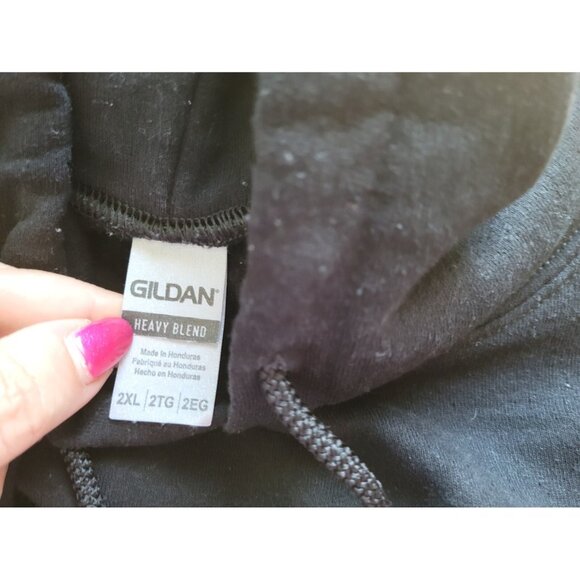 Gildan Men Sweatshirt 2XL Hoodie Never Broke Again Cotton Blend SWE130E - Picture 7 of 9